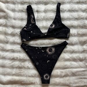 Skatie Black Celestial Bikini